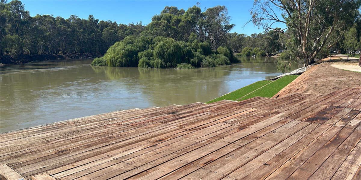 Riverside Park Revitalised; Ten Steps replacement now open | Swan Hill ...